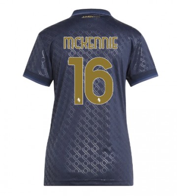 Juventus Weston McKennie #16 Tercera Equipación Mujer 2024-25 Manga Corta